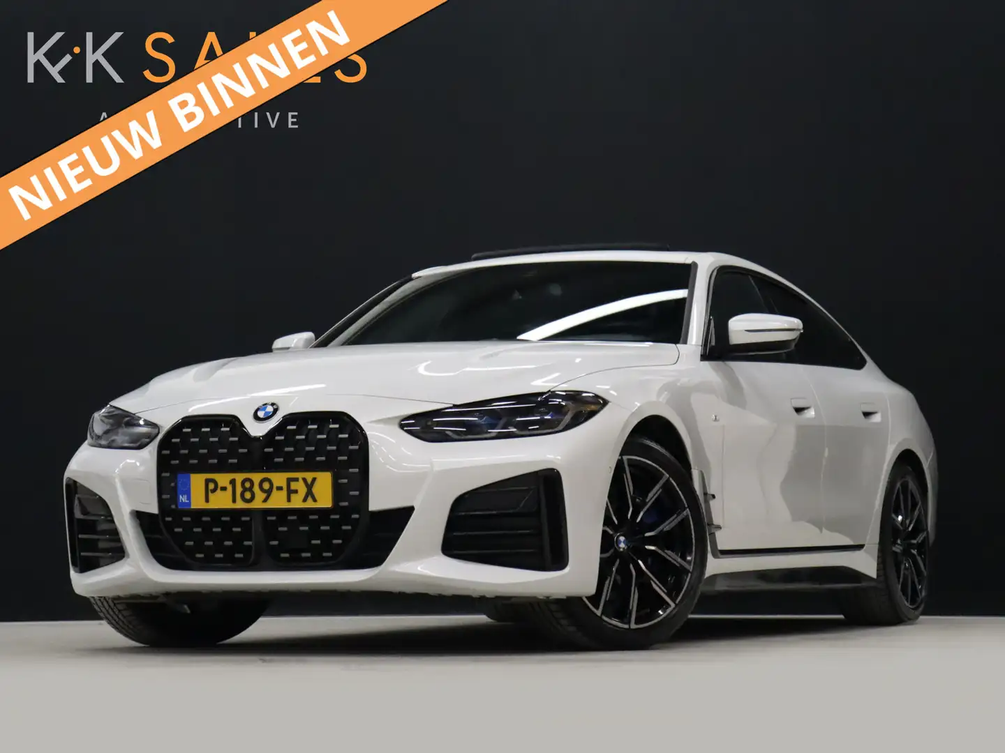 BMW 420 4-serie Gran Coupé 420i M Sport [SCHUIFKANTELDAK, Wit - 1