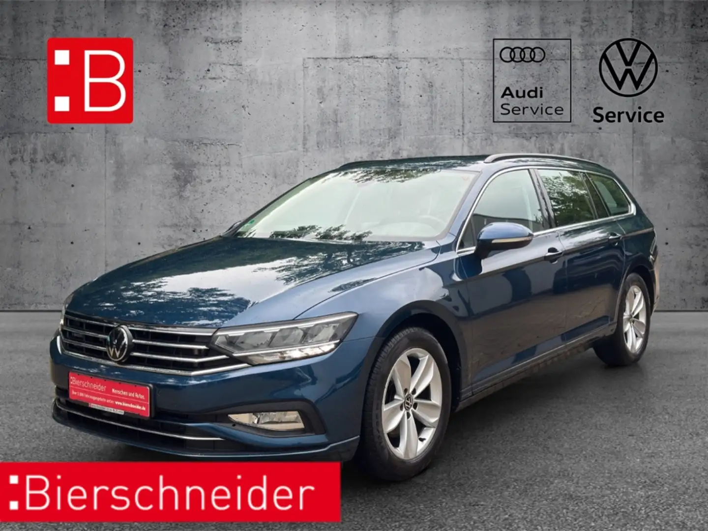 Volkswagen Passat Variant 2.0 TDI 4Mo. DSG Business DIGITAL LED KAMERA AHK N Blau - 1