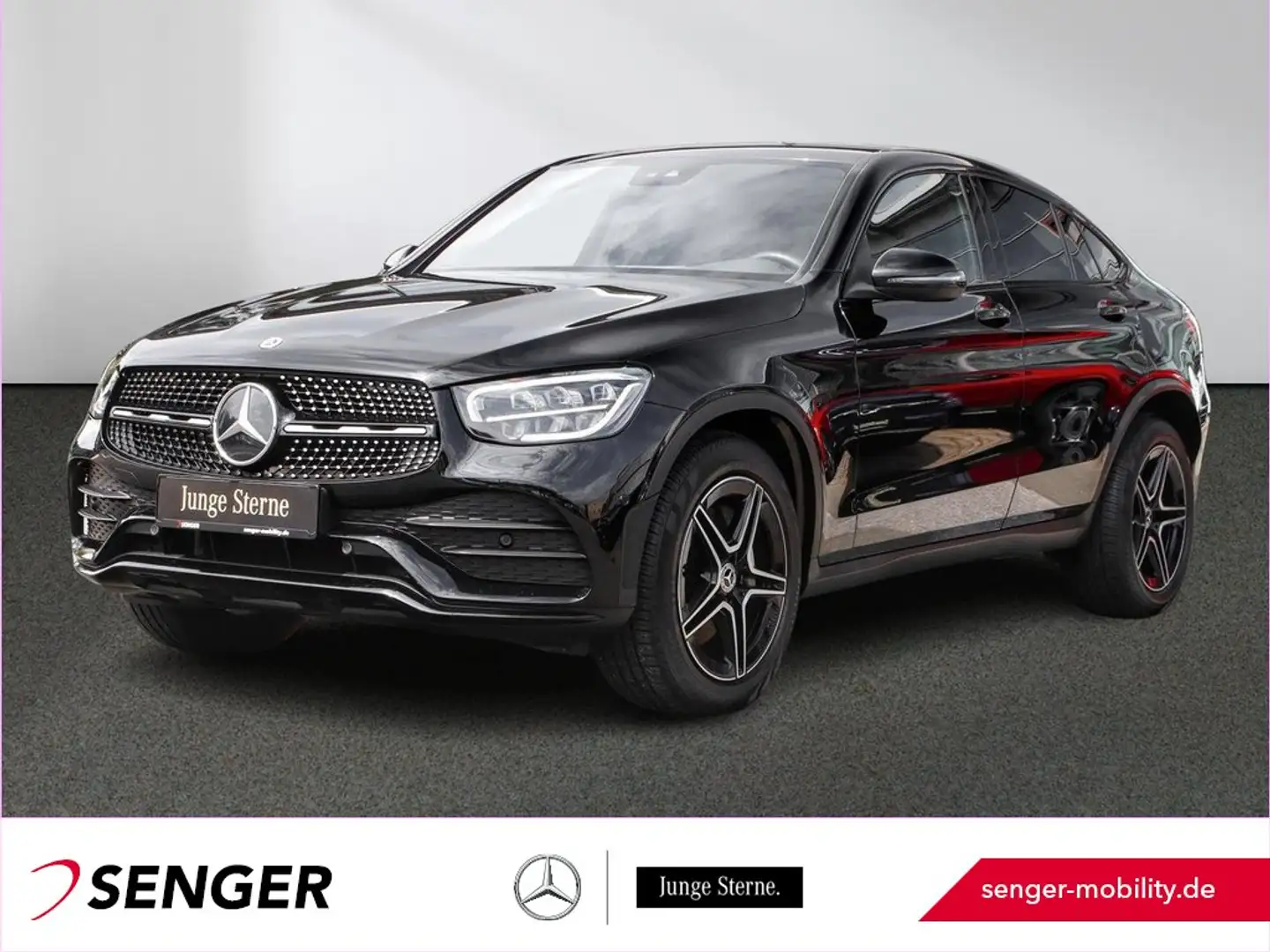 Mercedes-Benz GLC 220 d 4M Coupé AMG Standhzg. Kamera LED AHK Noir - 1
