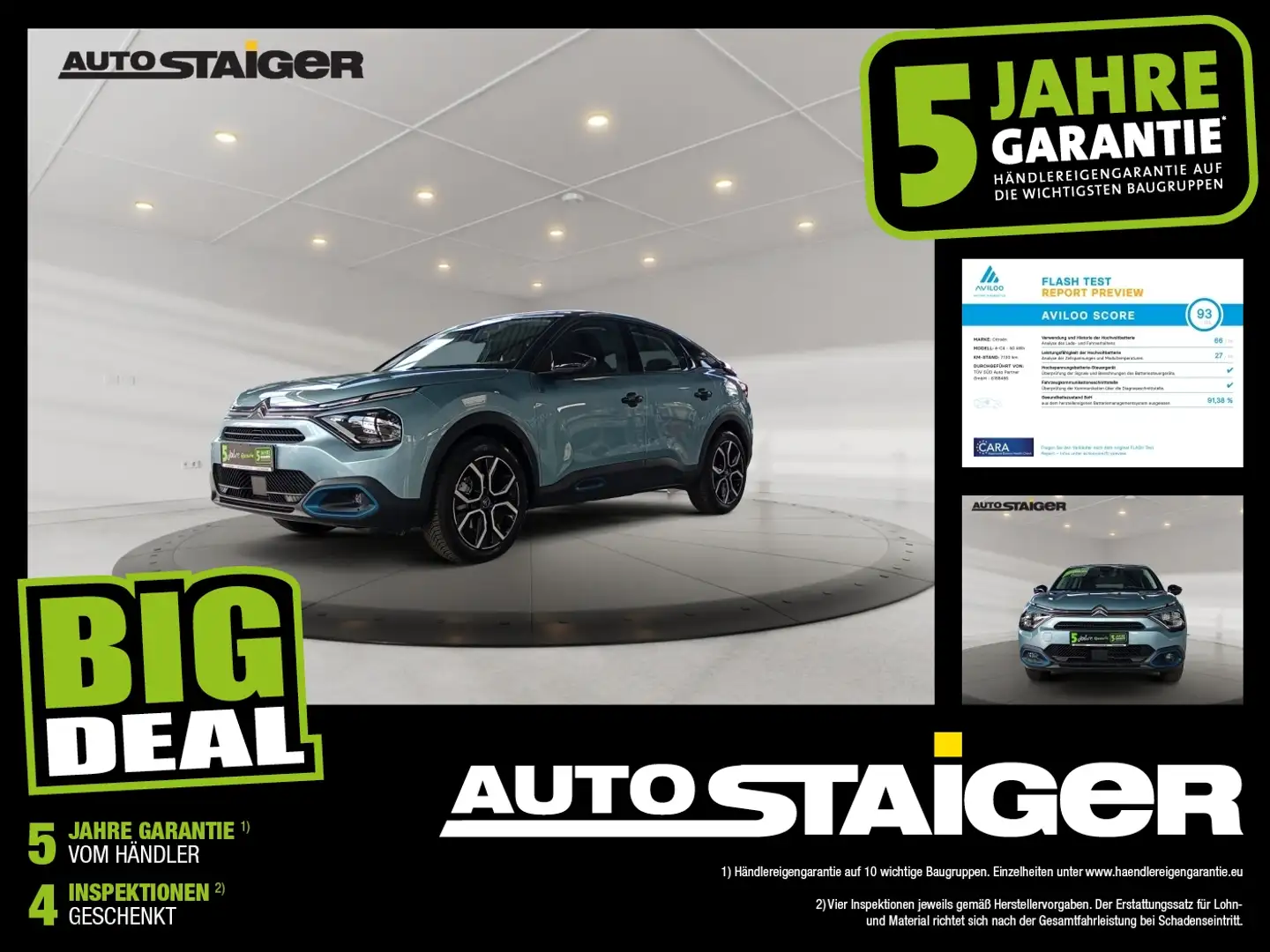 Citroen C4 Feel Elektro *LED*Standheizung*PDC*SHZ* Azul - 1