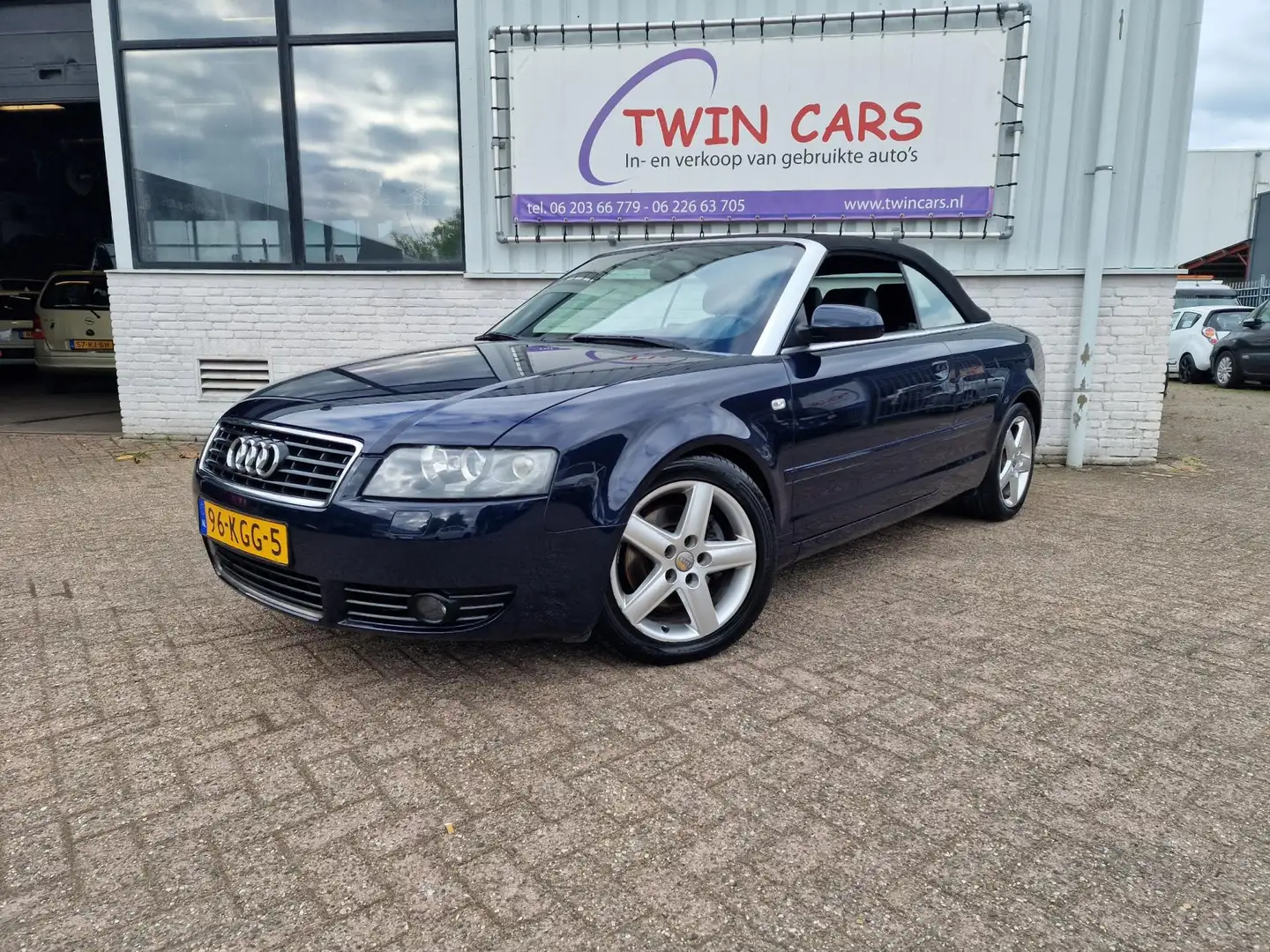 Audi A4 Cabriolet 1.8 Turbo Xenon Automaat Blauw - 2