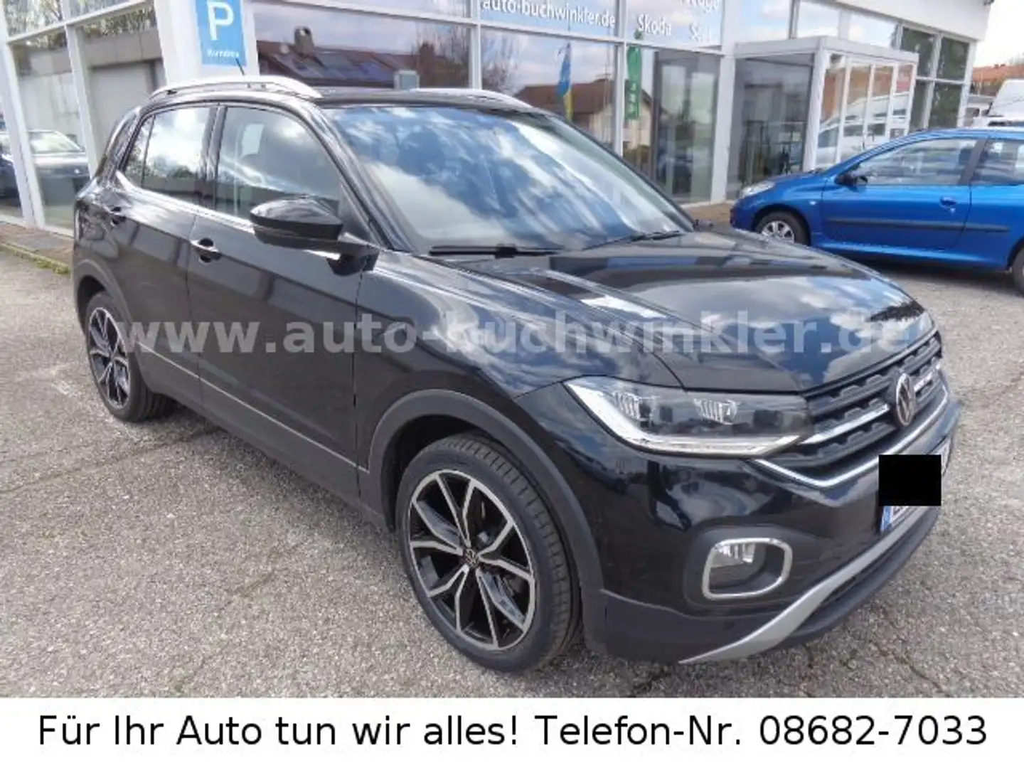 Volkswagen T-Cross Style ACC, Navi, R.kam.,Garantie, SHZ... Black - 1
