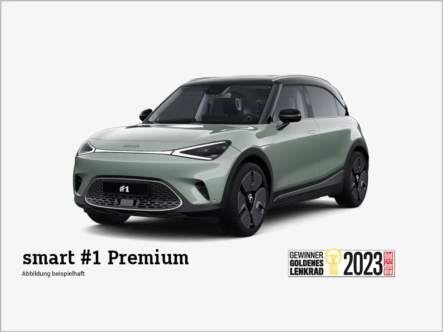 smart #1 Premium⚡Wartung & Verschleiß inkl.*❗️(Head-up/Soun Grün - 1