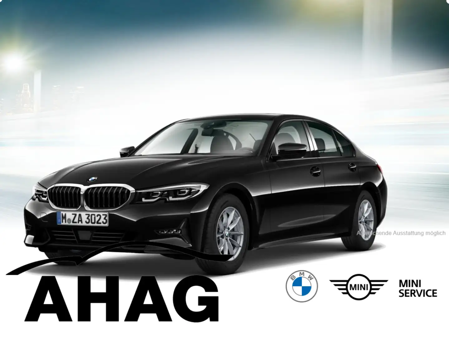 BMW 320 d Sport Line RFK ACC LED Keyless HiFi Navi Negro - 2