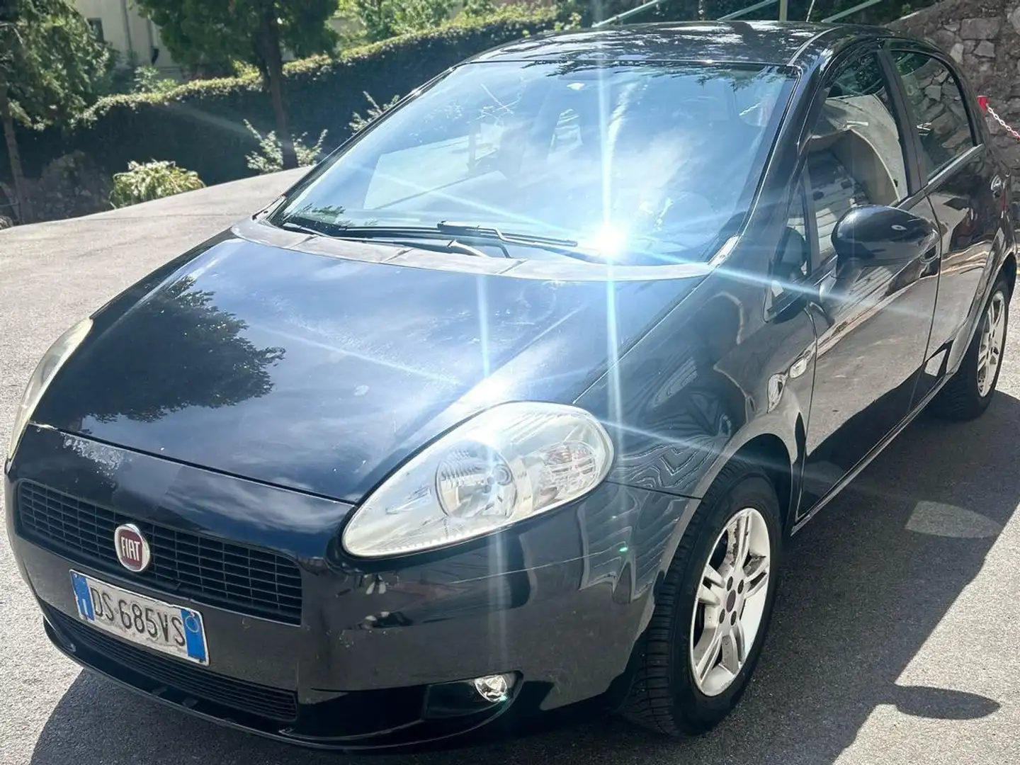 Fiat Grande Punto Grande Punto 1.3 mjt 16v Dynamic 90cv Nero - 1