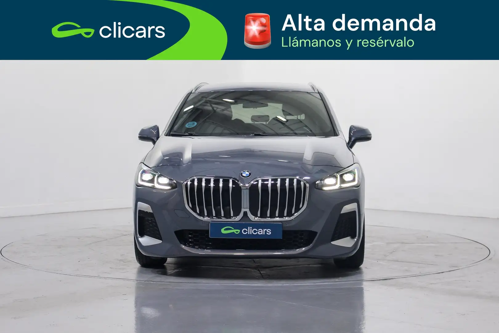 BMW 1er M Coupé 218dA Active Tourer Sport Grau - 2