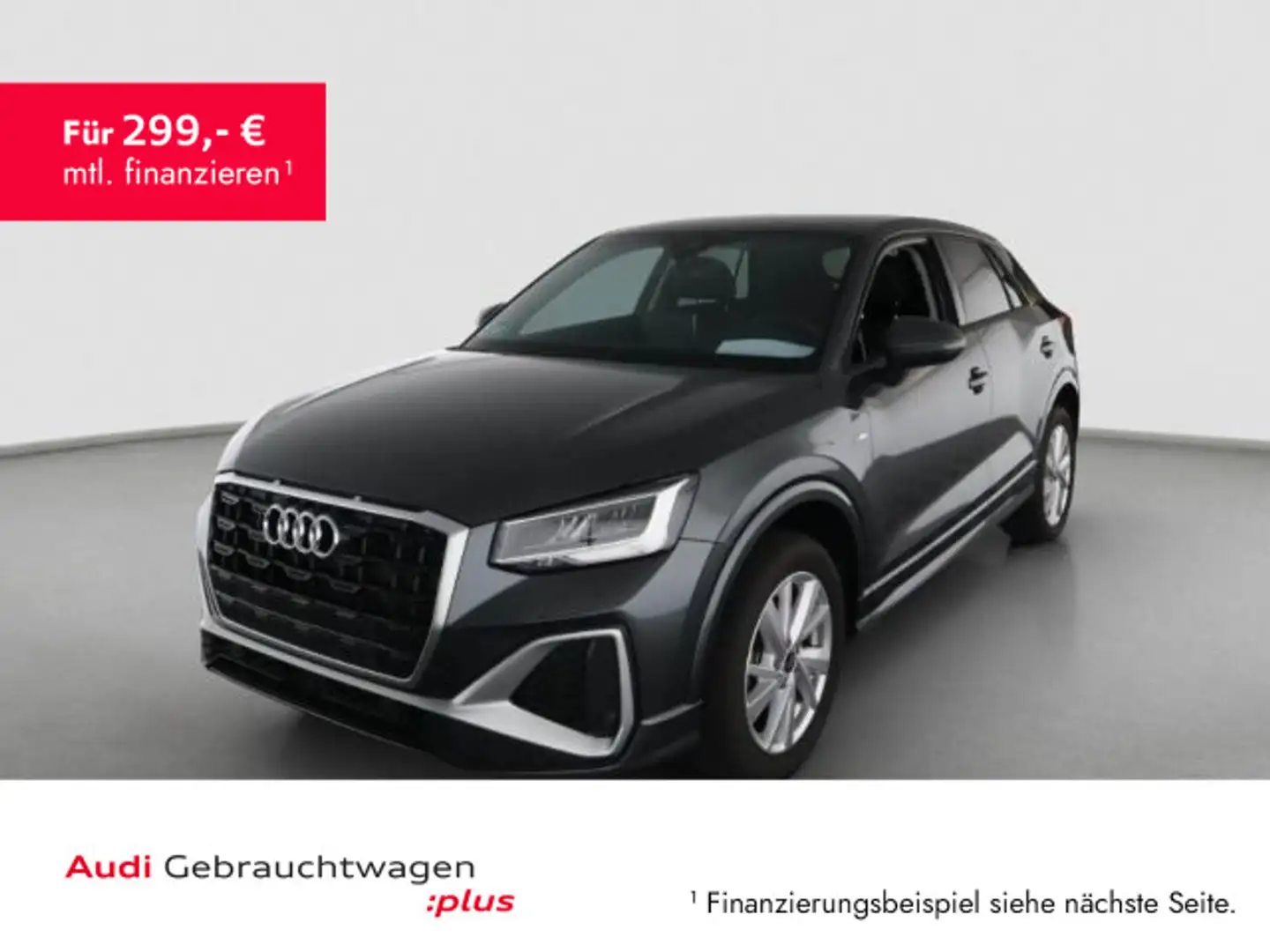 Audi Q2 30 TFSI S line AHK Smartphone Interface ACC S Gris - 1