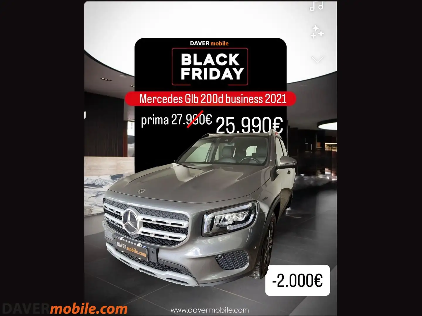 Mercedes-Benz GLB 200 GLB 200 d Automatic Business Extra Grijs - 1