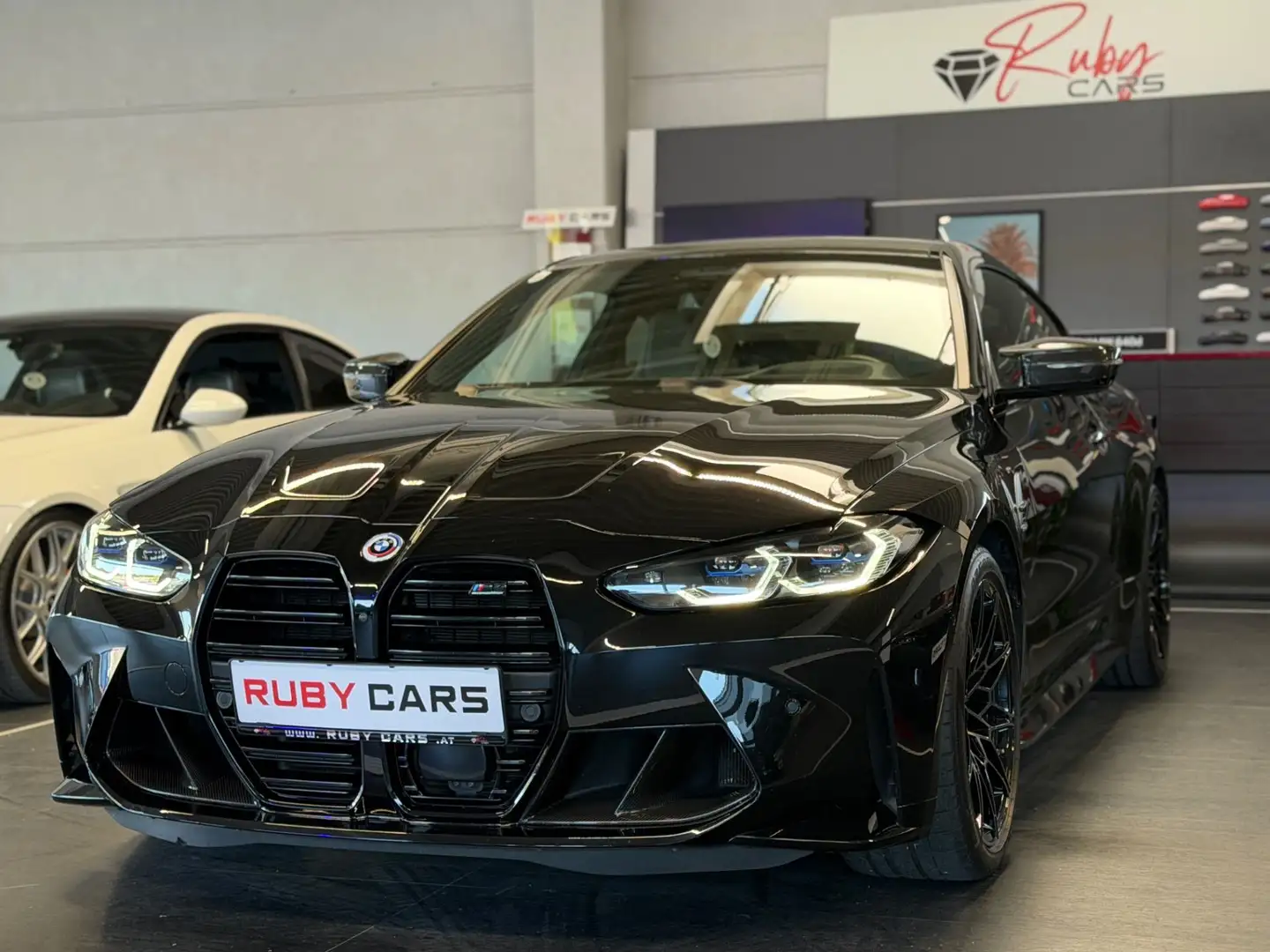 BMW M4 Competition Aut. Keramik / Schalensitze / PPF Schwarz - 2