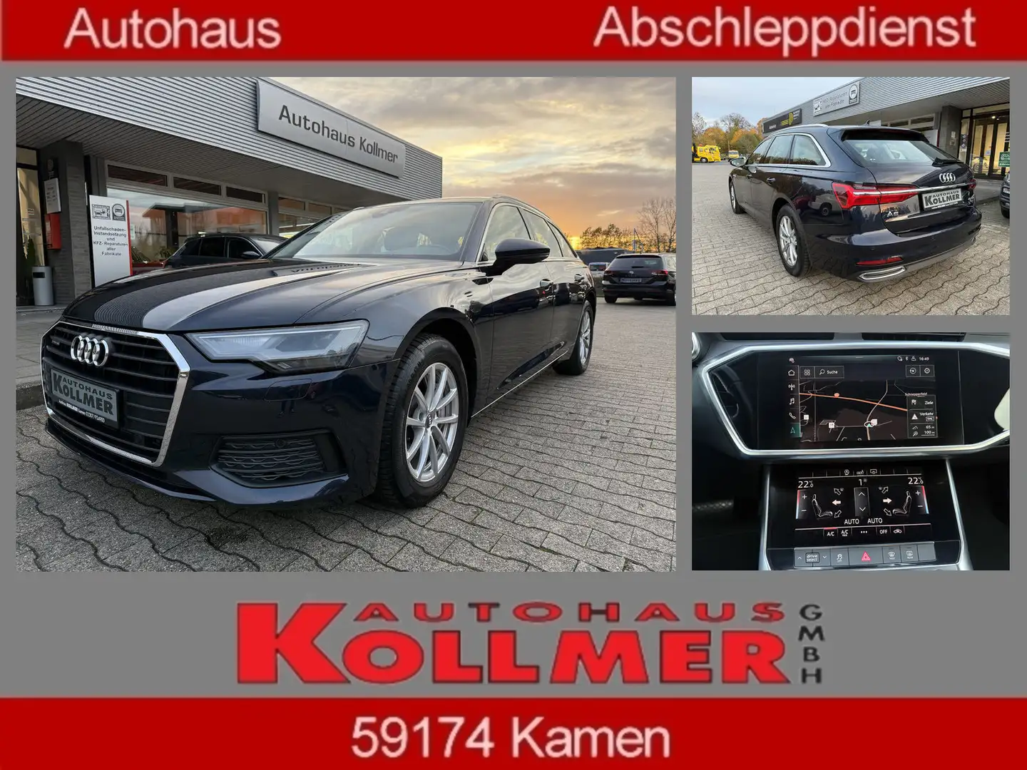 Audi A6 Avant quattro 45 TDI LED*Navi*PDC*el. Heckkl Blau - 1
