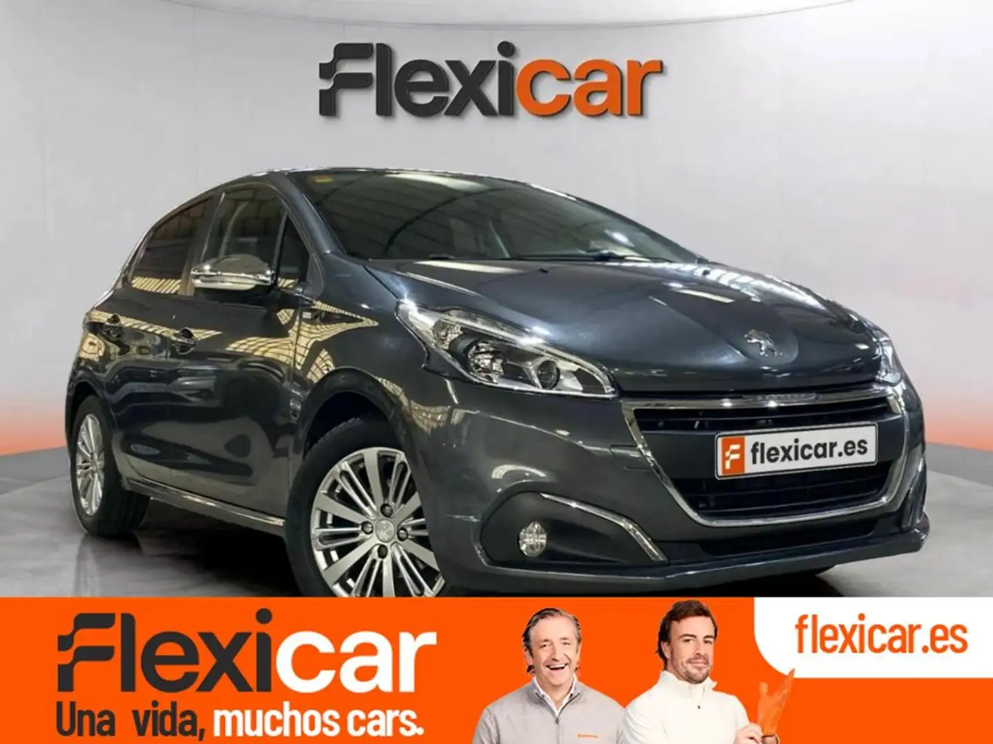 Peugeot 208 1.2 PureTech S&S Active 82 Gris - 1