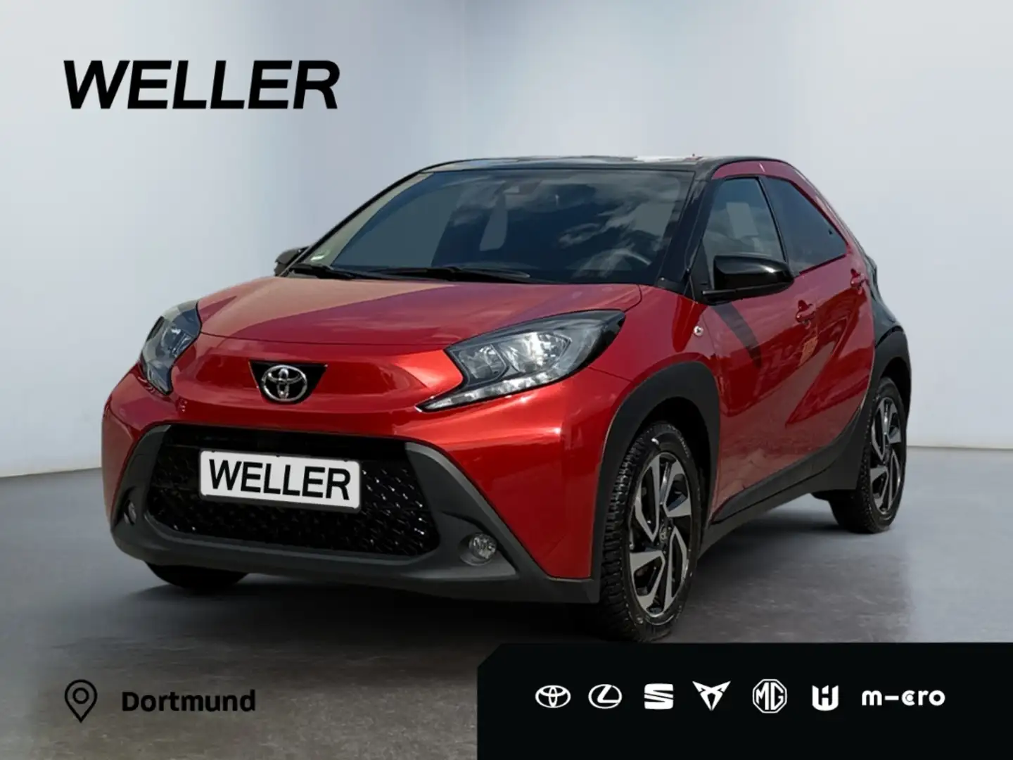 Toyota Aygo X Team D *ACC*Kamera*CarPlay*SHZ*Bi-Tone* Rosso - 1