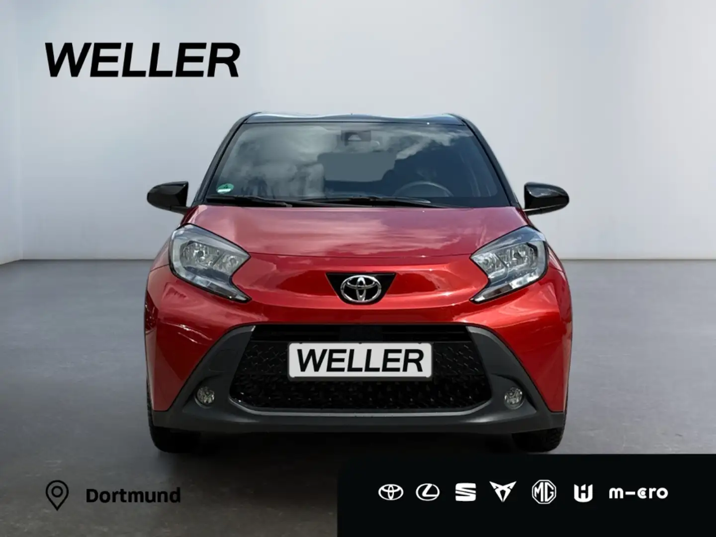 Toyota Aygo X Team D *ACC*Kamera*CarPlay*SHZ*Bi-Tone* Rosso - 2