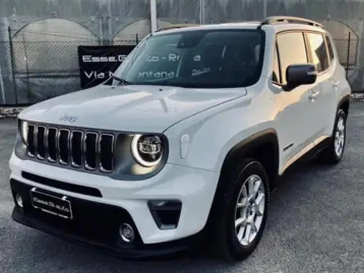 Jeep Renegade LIMITED **POSS.PACK MEDIA**VED.NOTE Blanc - 1