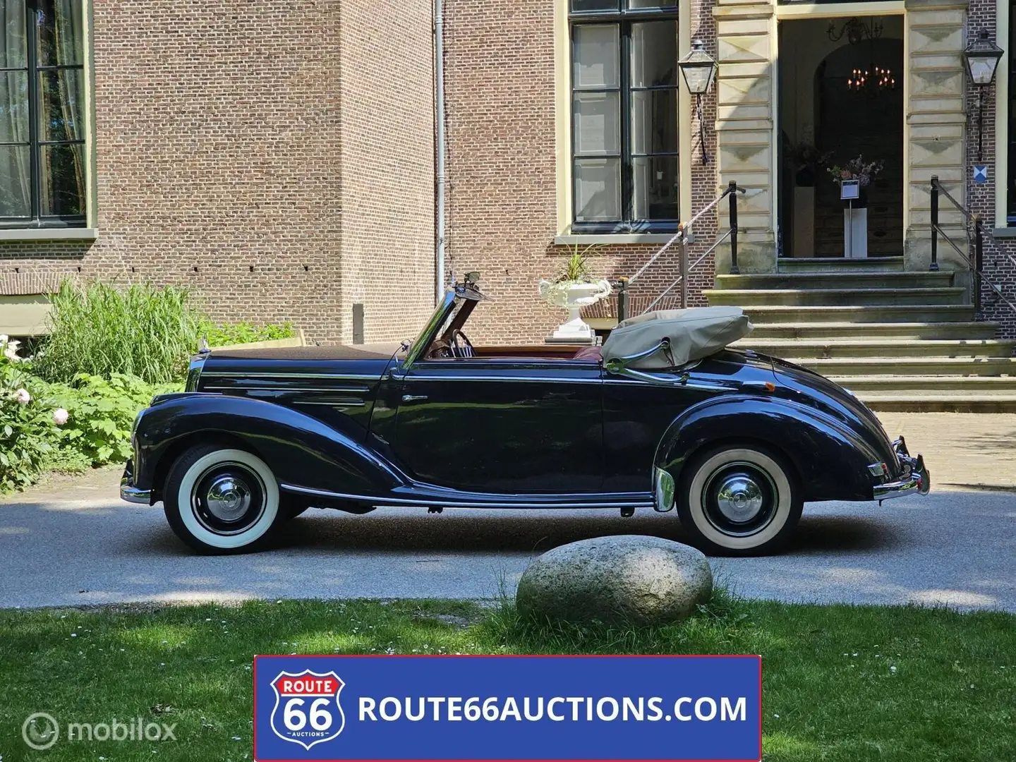 Mercedes-Benz A 220 Cabriolet 1954 | Route 66 auctions Чёрный - 2