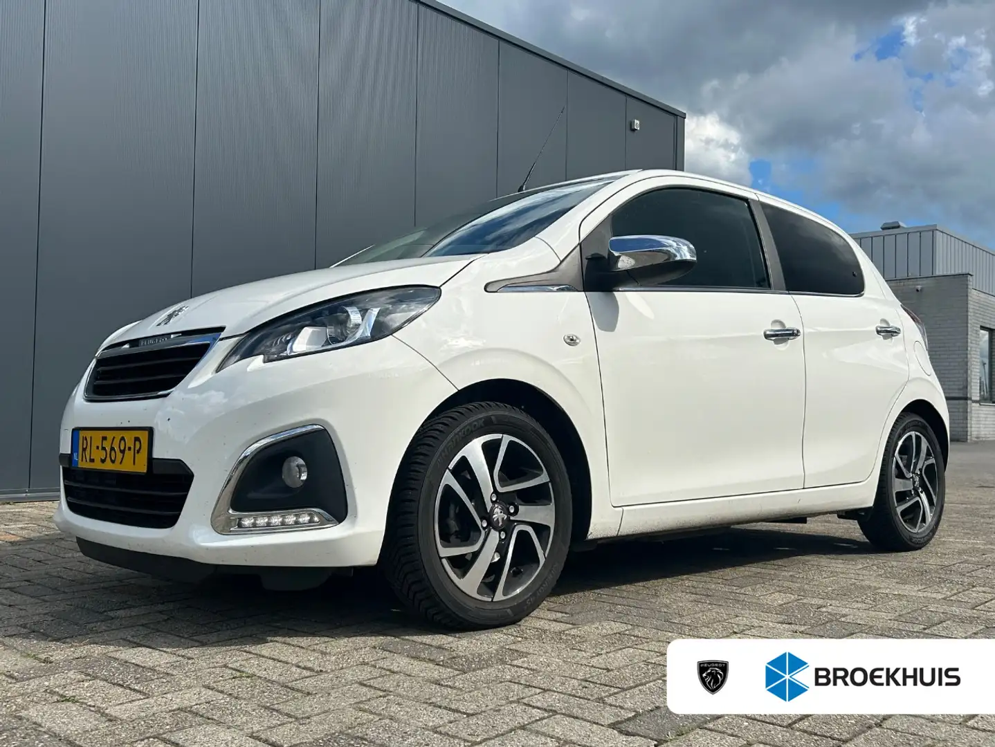 Peugeot 108 1.0 e-VTi Allure TOP! | LUXE UITVOERING | ELEKTRIS Blanc - 1