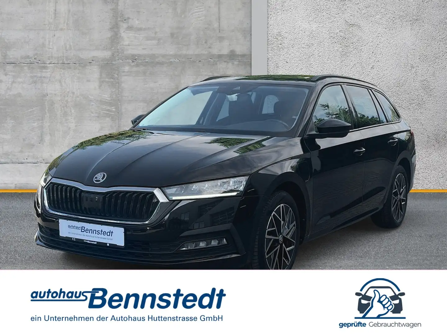 Skoda Octavia Combi 1.4 iV Ambition LED PRIVACY PDC SHZ LM17 Schwarz - 1