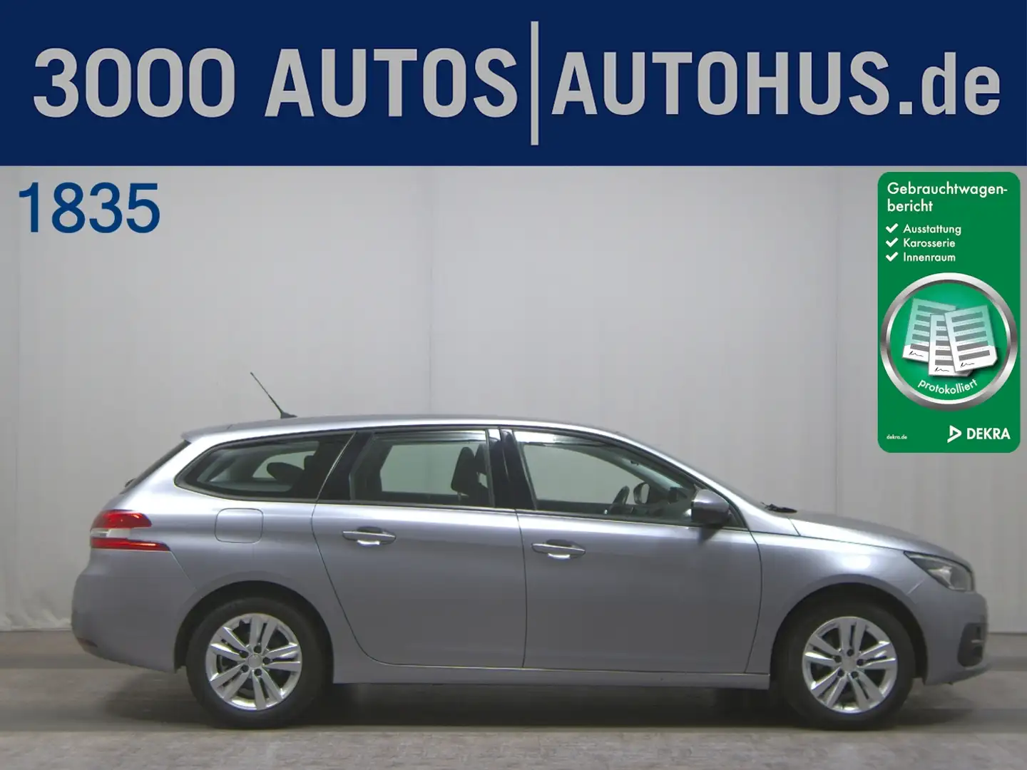 Peugeot 308 1.2 e-THP/PureTech 130 SW Active Navi Sound Grau - 1