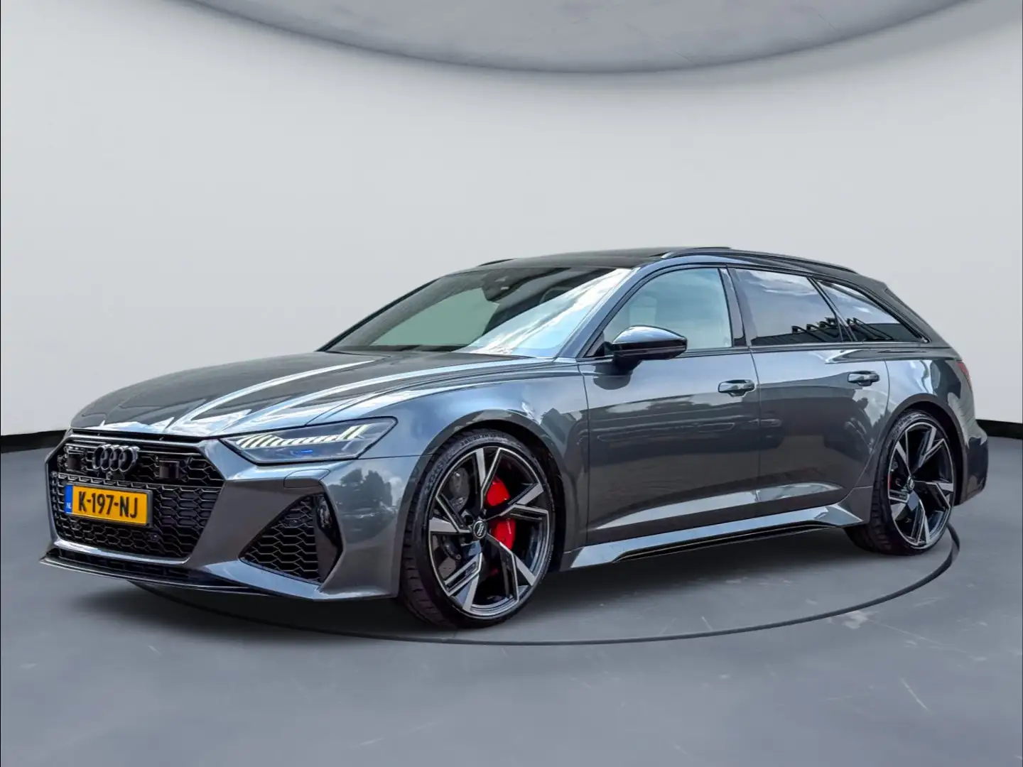 Audi RS6 A6 Avant TFSI quattro * DEALER ONDERHOUDEN * KERAM Gris - 2
