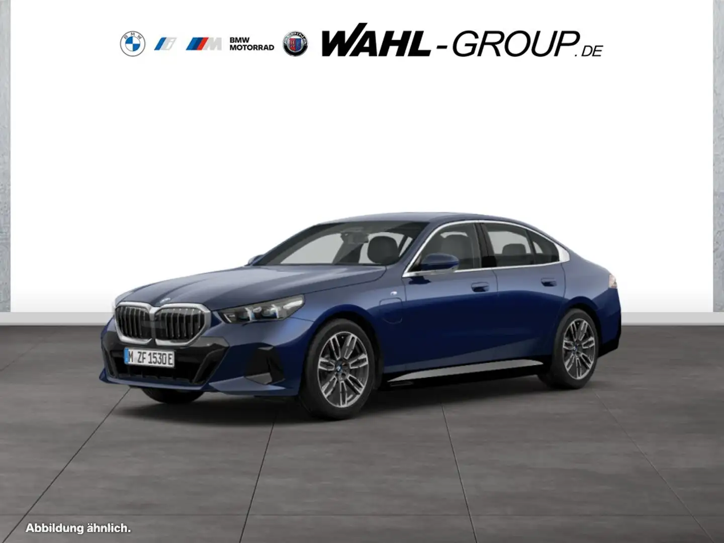 BMW 530 e M SPORT LC PROF ICONIC GLOW KOMFORTSITZE   ALARM Blau - 1