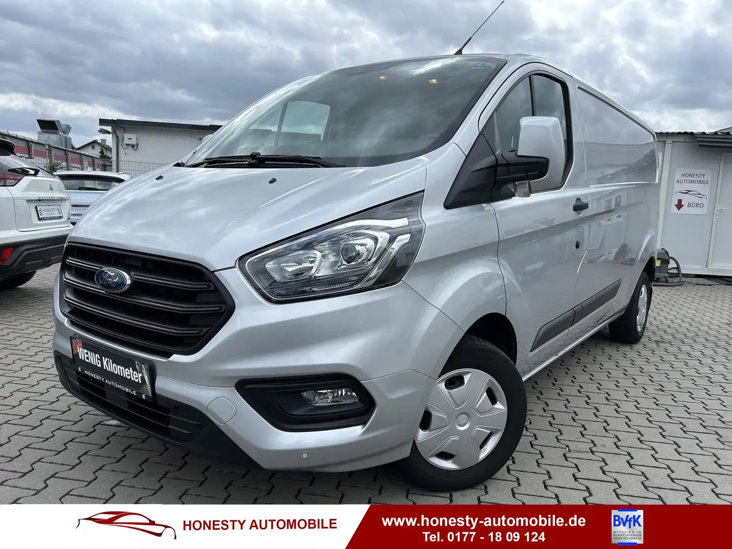 Ford Transit Custom  Facelift 2.0 TDCi 300 L2 Trend*... Plateado - 1