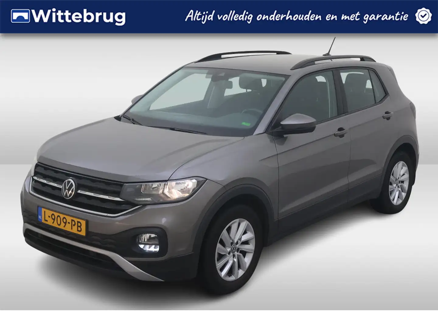 Volkswagen T-Cross 1.0 TSI Life App-connect / parkeersensoren / Clima Grigio - 1