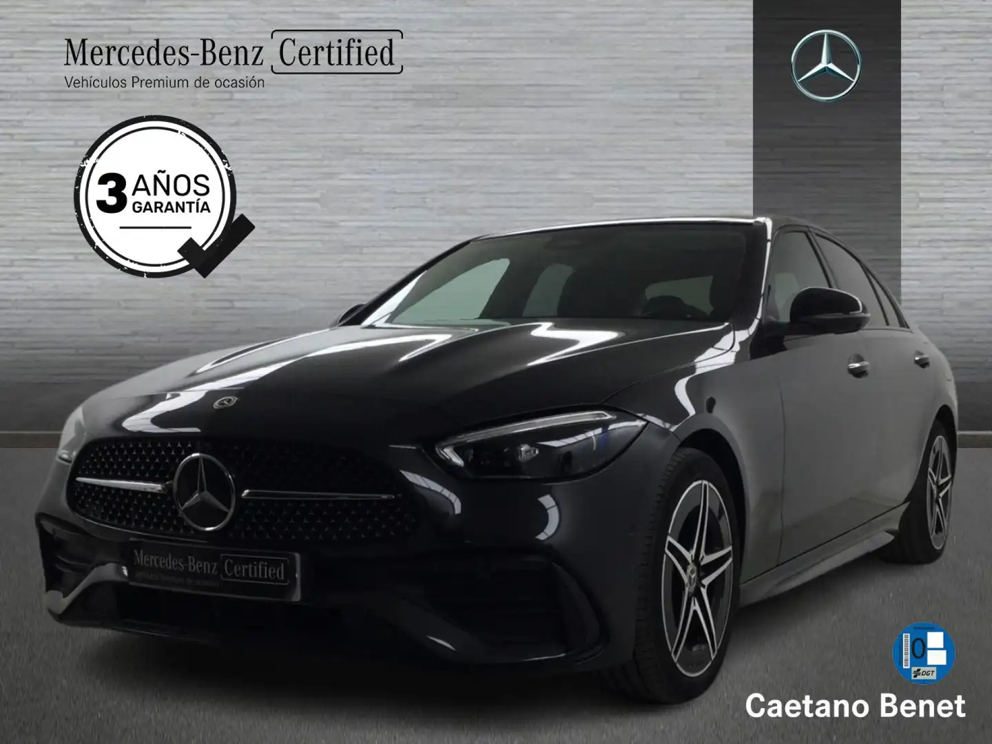 Mercedes-Benz C 300 e Gris - 1