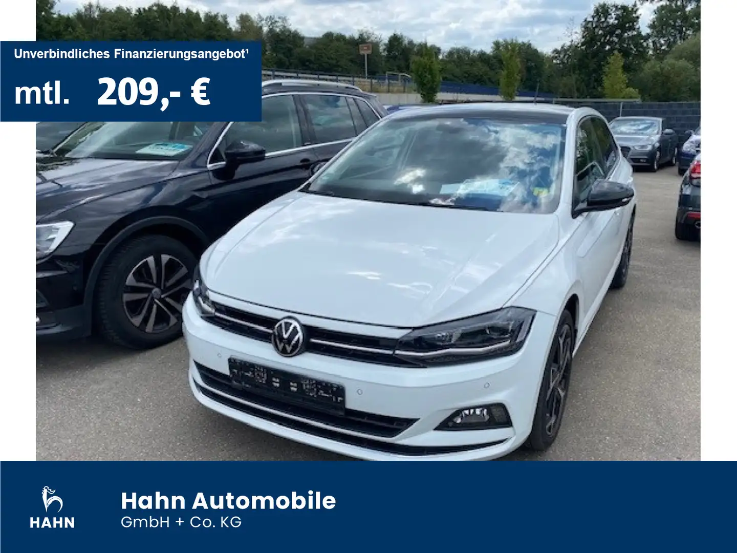 Volkswagen Polo 1.0 TSI Highline LED App-Connect Klima Weiß - 1