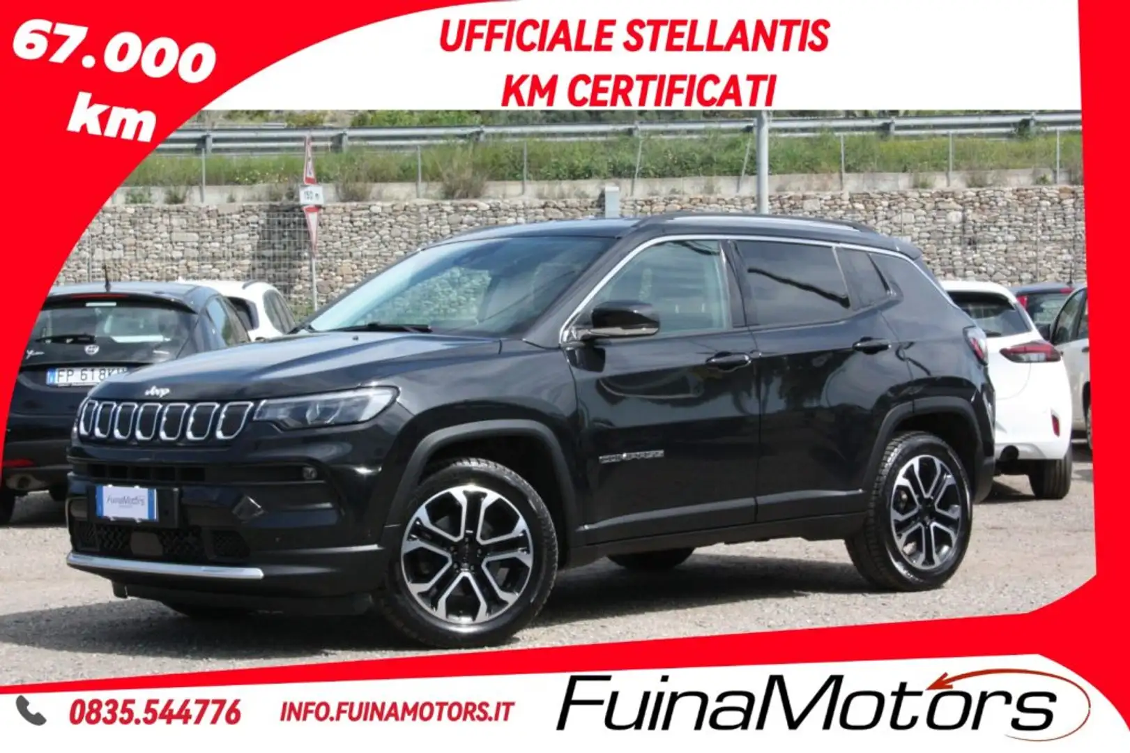 Jeep Compass 1.6 Multijet II 2WD Limited Negro - 1