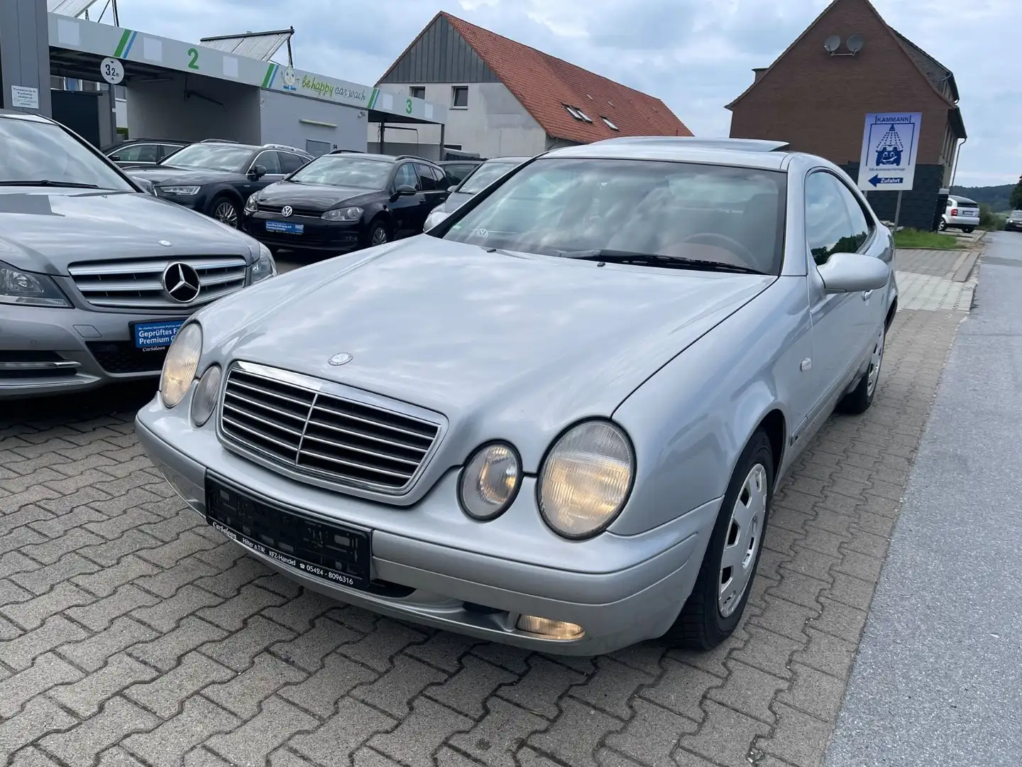 Mercedes-Benz CLK 200 SPORT/AVANTGARDE*KLIMA*SCHIEBEDACH Plateado - 1