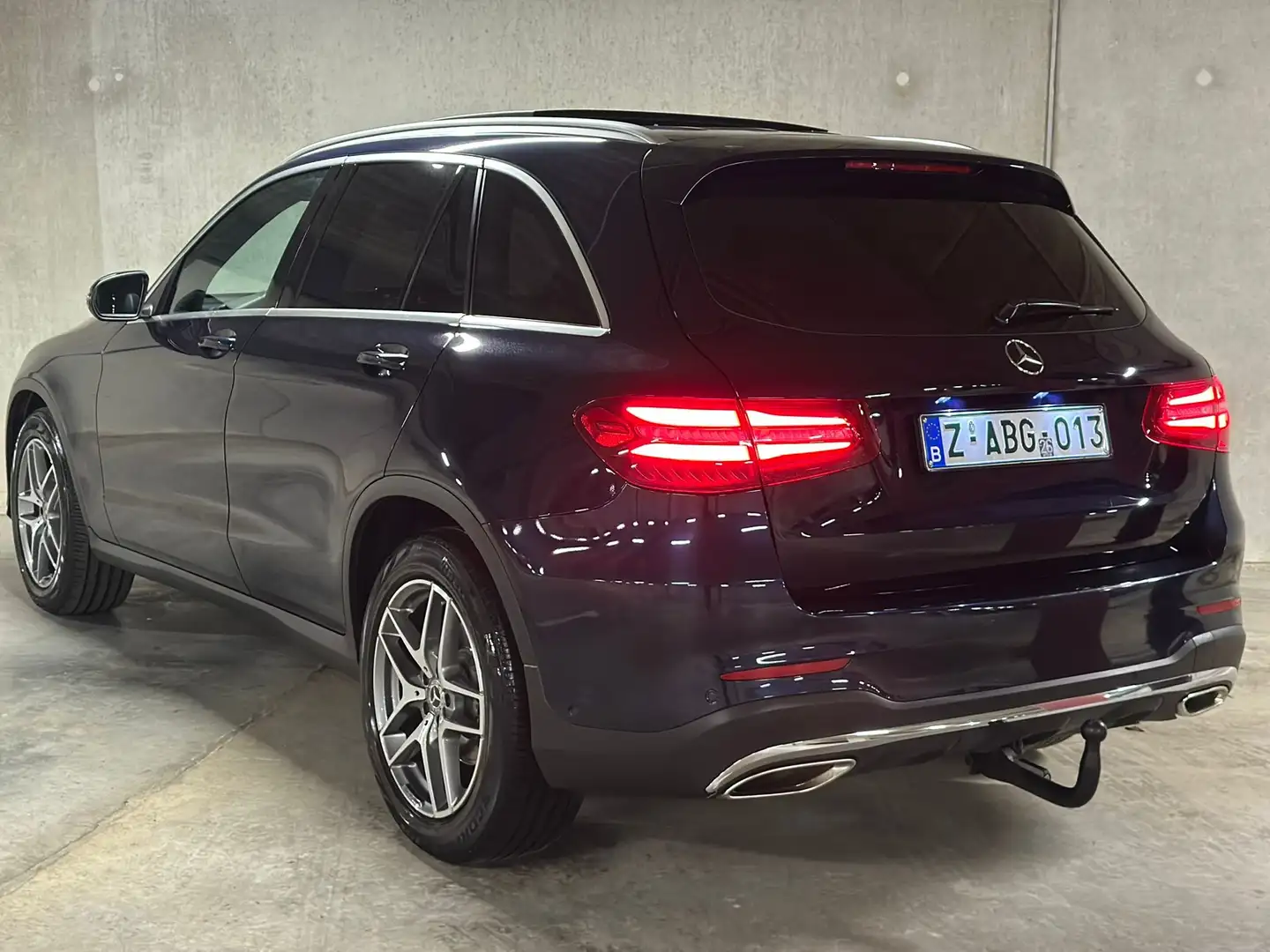 Mercedes-Benz GLC 250 AMG *PANO *STOELVERW *ELEK. KOFFER *TREKHAAK ! Bleu - 2