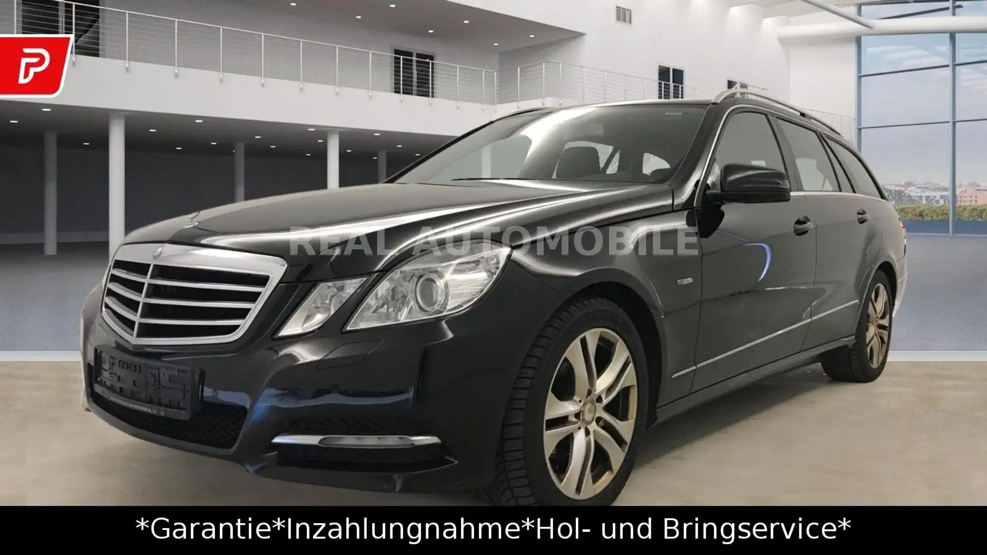 Mercedes-Benz E 220 T CDI AVANTGARDE 7G-TRONIC *1.HAND* Zwart - 1