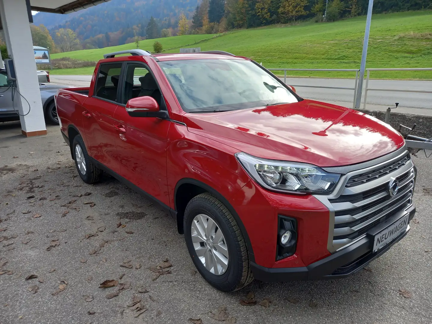 SsangYong Musso Grand 4WD Autm. Quartz Rojo - 1