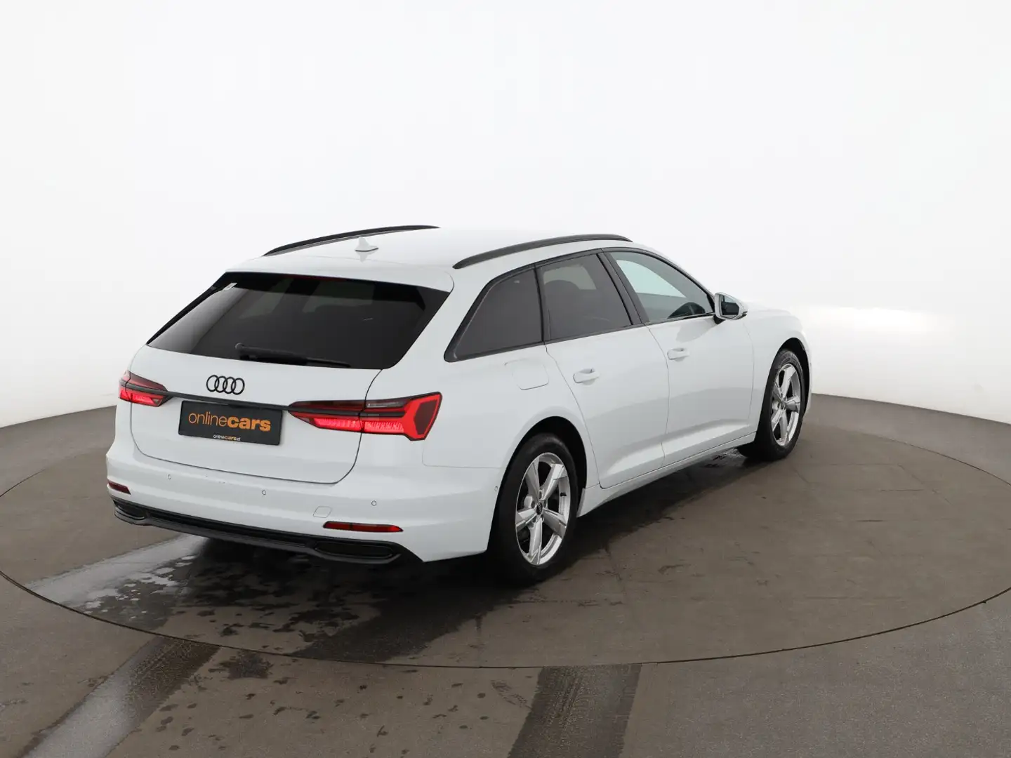 Audi A6 Avant 40 TDI sport Aut LED AHK LEDER NAVI B&O Weiß - 2