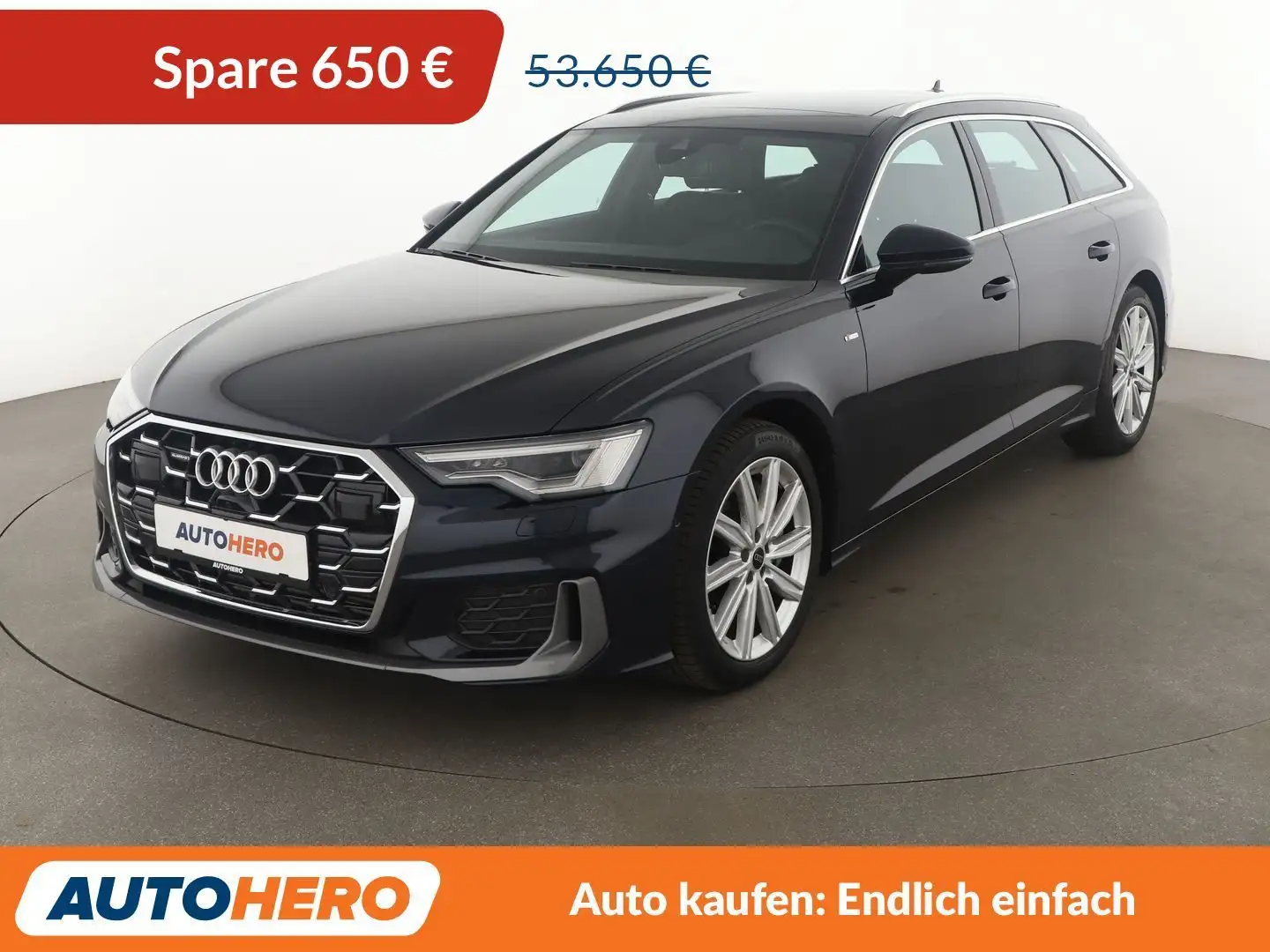 Audi A6 55 TFSI quattro S Line Aut.*MATRIX*ACC*VC*NAVI*CAM Blau - 1