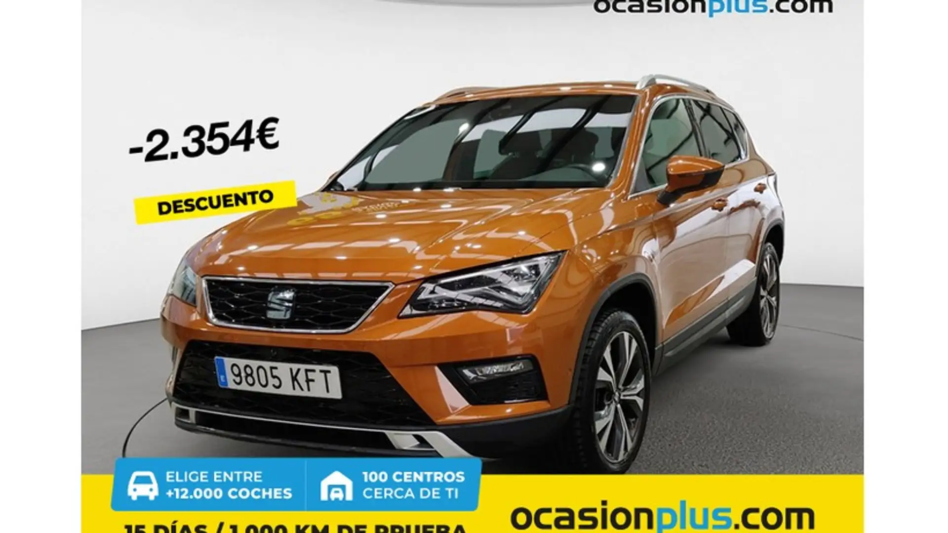 SEAT Ateca 1.4 EcoTSI S&S Xcellence DSG7 Naranja - 1