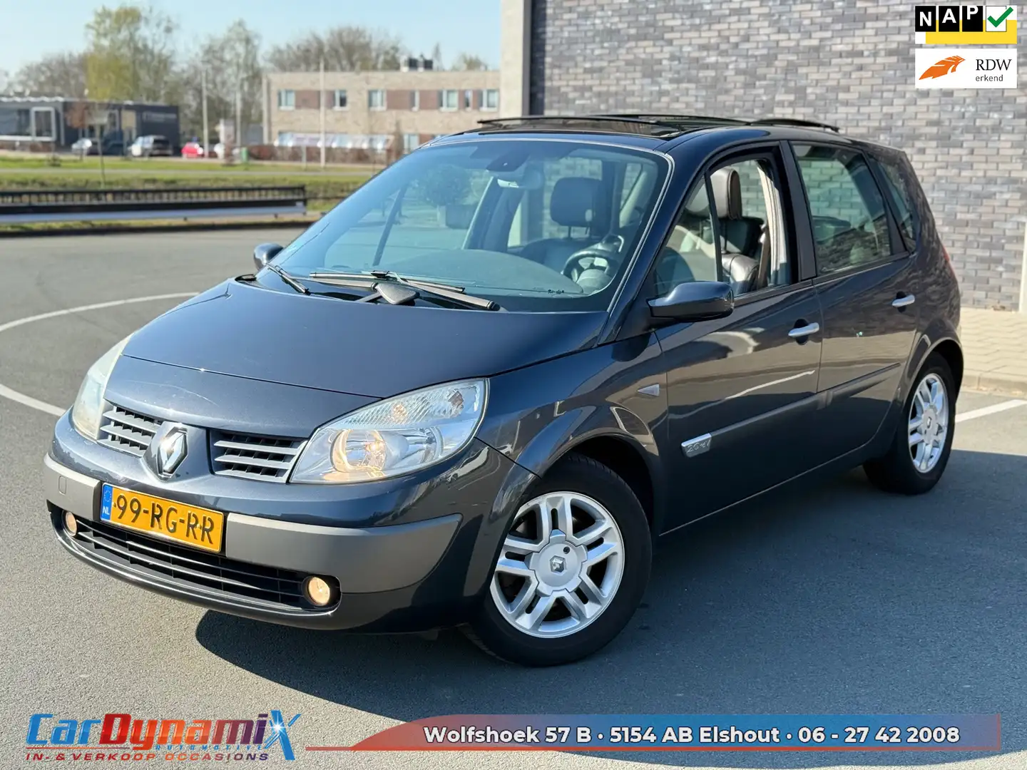 Renault Scenic 2.0-16V Privilège Luxe // PANO // NWE APK // AIRCO Grey - 1