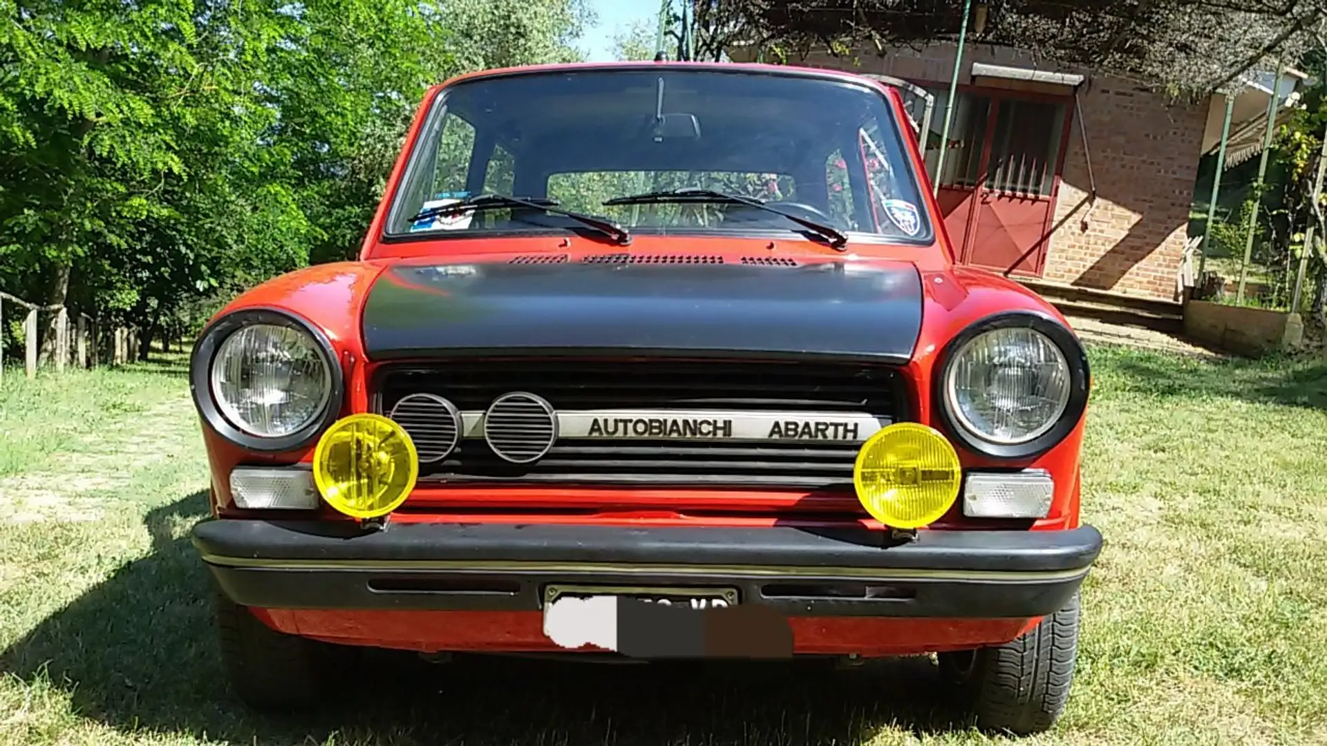 Autobianchi A 112 ABARTH 58 HP SECONDA SERIE Rosso - 2