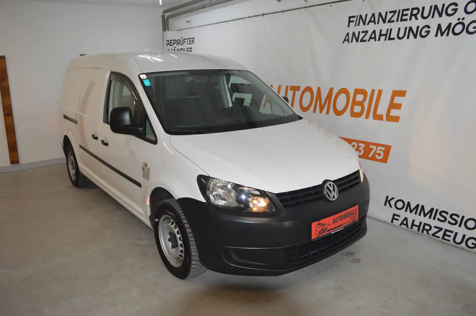 Volkswagen Caddy 1,6 TDI **Maxi Kasten**neues Pickerl** Weiß - 1