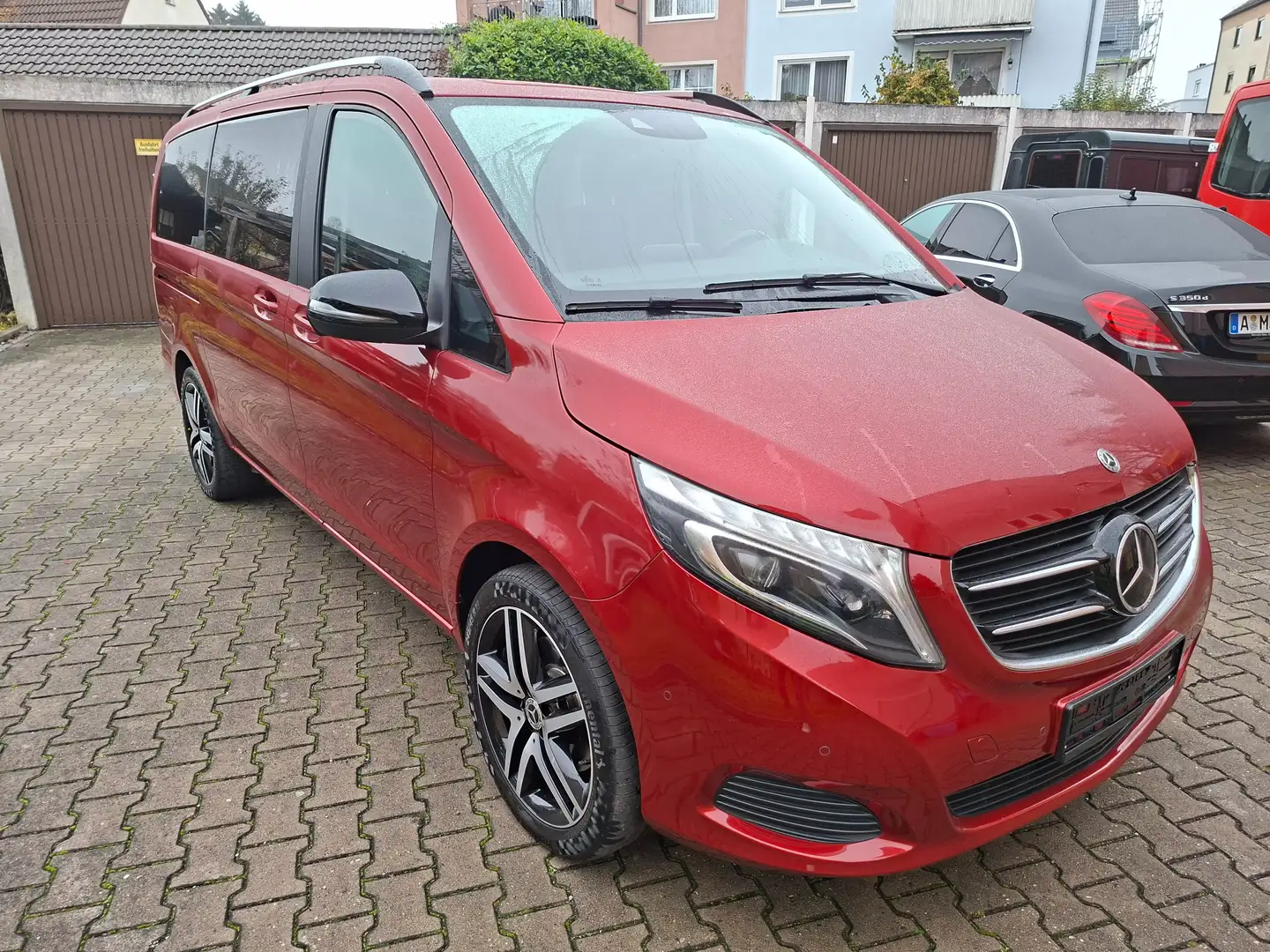 Mercedes-Benz V 250 CDI EDITION 4x4 MATIC lang 7-Sitzer Sport 8-Alu!! Rot - 1