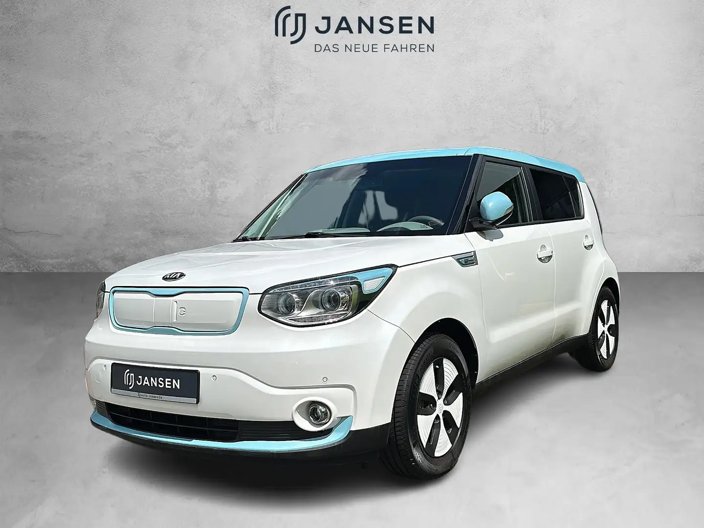 Kia Soul EV Play+NAVI+SCHNELLADER+LEDER+SMART KEY Blanco - 1
