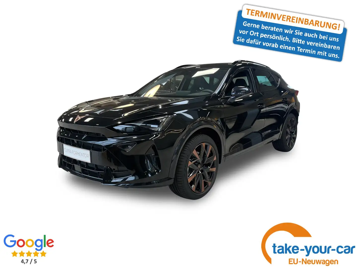 CUPRA Formentor VZ 4Drive KAMERA+EL. HECK.+VOLL-LED+ACC 2.0 TSI... Blau - 1