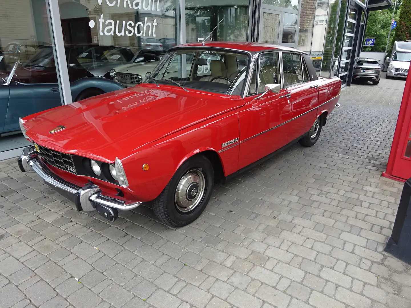 Rover P6 2000 TC Sammlerzustand H-Zulassung Rojo - 2