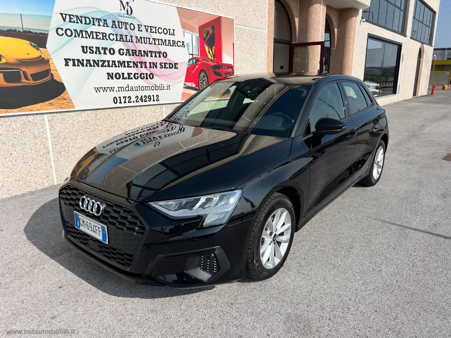Audi A3 SPB 30 TDI Business SOLO KM.28000 RETROCAMERA Nero - 1