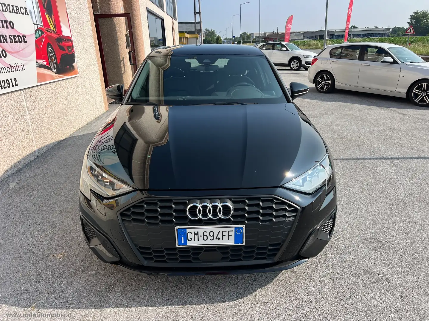 Audi A3 SPB 30 TDI Business SOLO KM.28000 RETROCAMERA Nero - 2