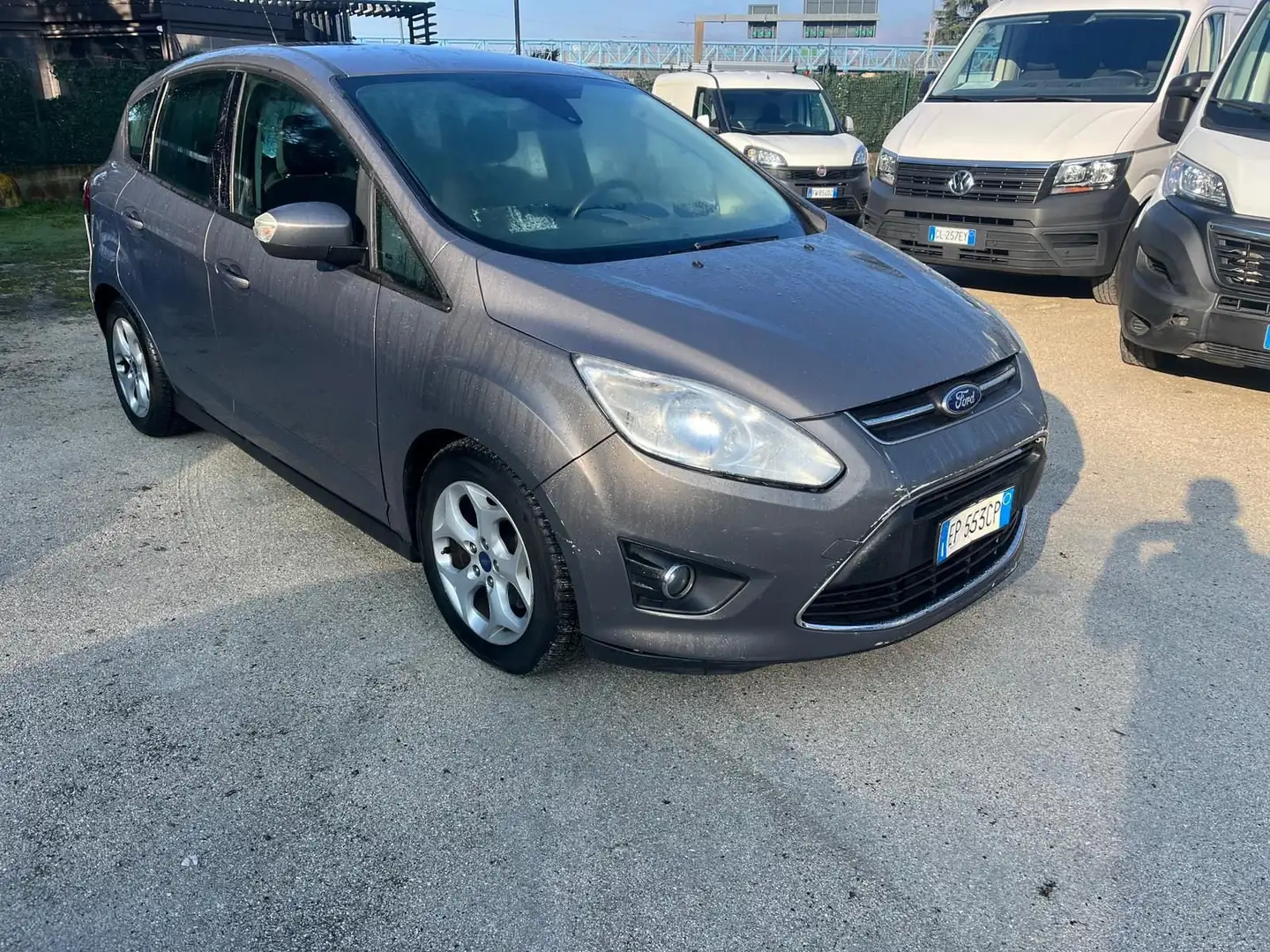 Ford C-Max C-Max 1.0 EcoBoost 100CV Titanium Grijs - 2