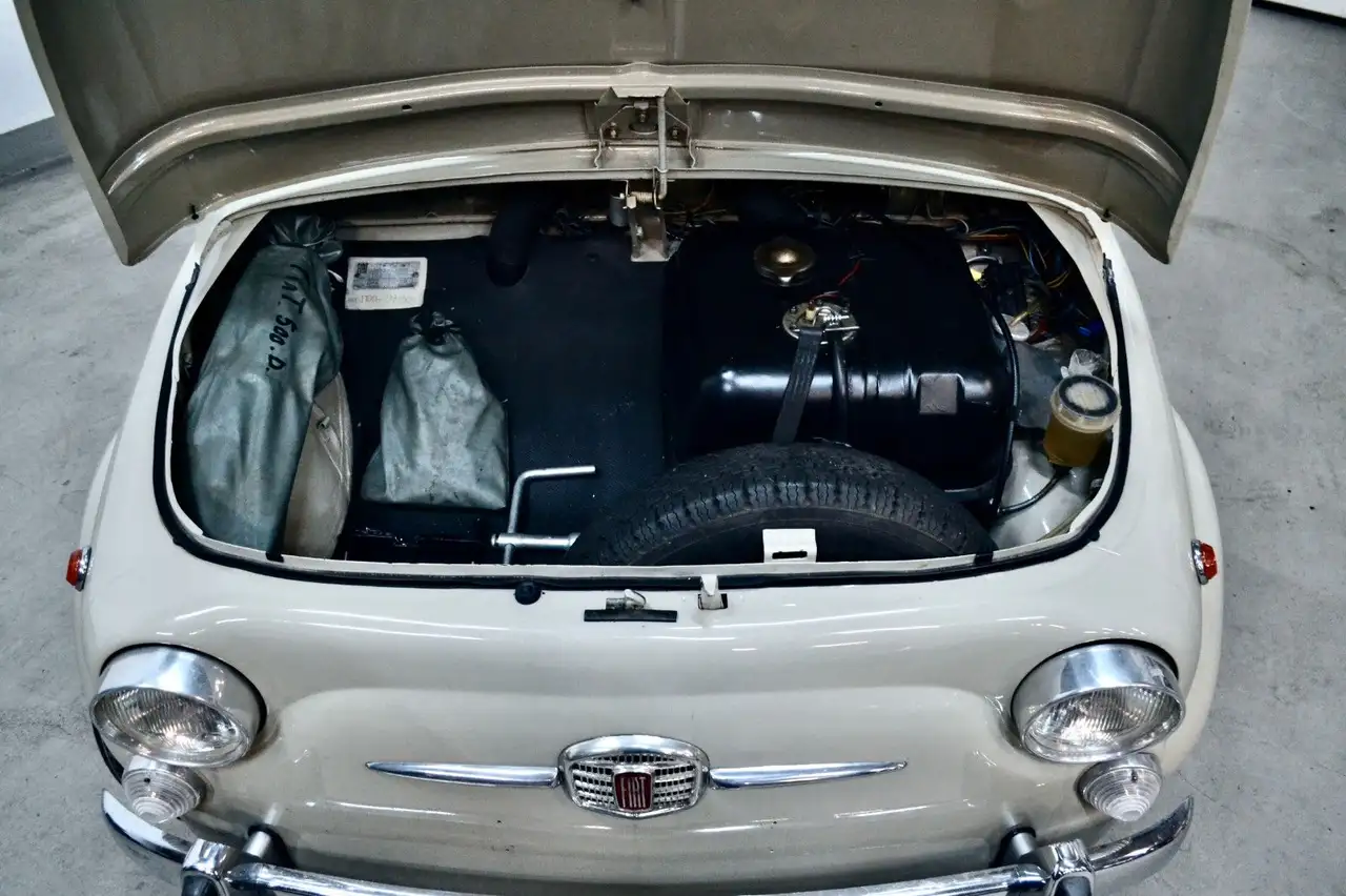 Fiat 500 Nuova D Tipo 110D Cabrio, foto 11