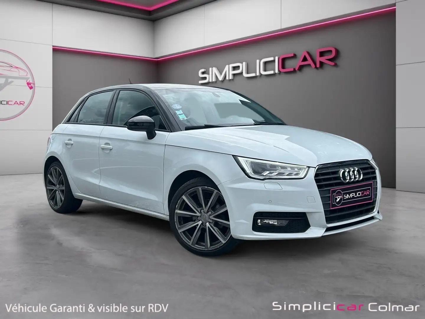 Audi A1 A1 Sportback 1.0 TFSI ultra 95 S tronic 7 Ambition Luxe Weiß - 1