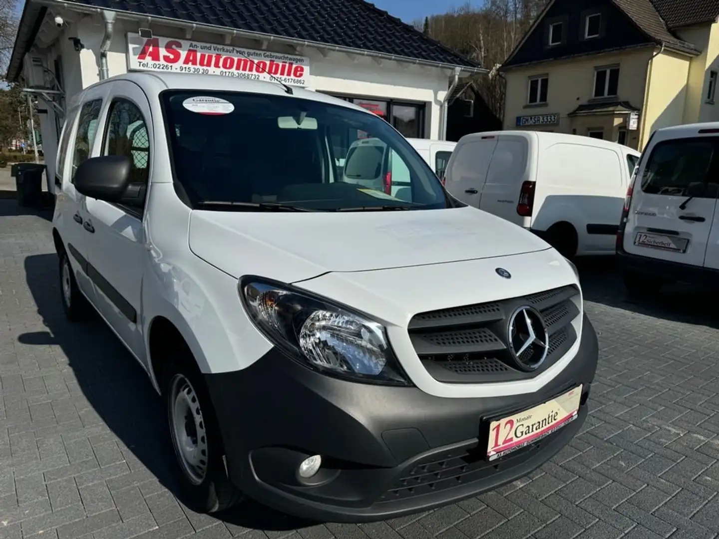 Mercedes-Benz Citan 109 CDI lang+1.HAND+KLIMA+PDC+SCHIEBETÜR+EURO 6 Weiß - 1