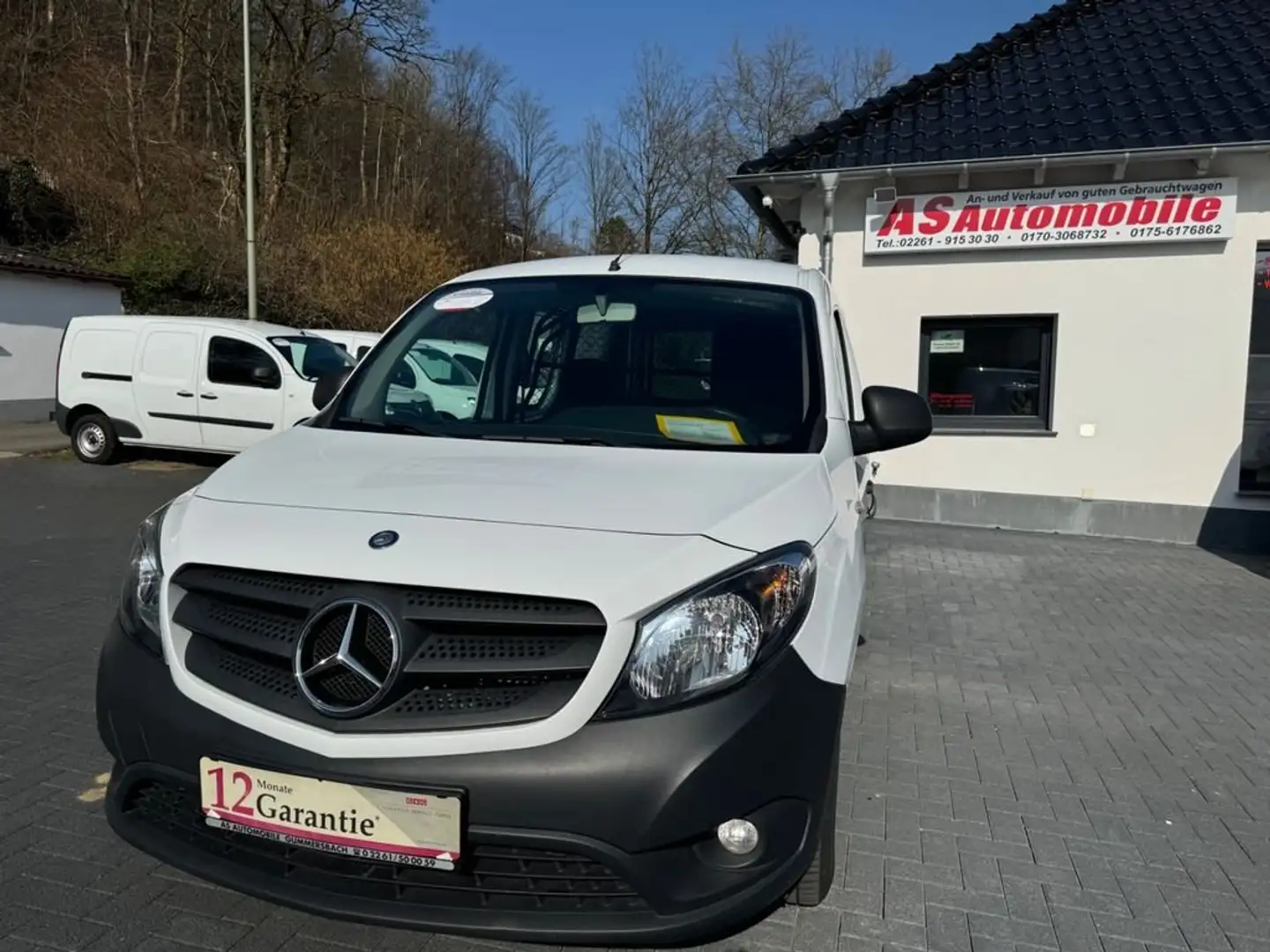 Mercedes-Benz Citan 109 CDI lang+1.HAND+KLIMA+PDC+SCHIEBETÜR+EURO 6 Weiß - 2